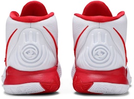 Nike Kyrie 6 耐磨防滑 中筒 真實比賽籃球鞋 男女款 白紅 Details for Nike Kyrie 6 耐磨防滑 中筒 真實比賽籃球鞋 男女款 白紅