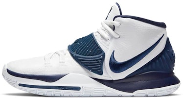 Nike Kyrie 6 Team White Midnight Navy CK5869-100 Nike Kyrie 6 Team White Midnight Navy CK5869-100
