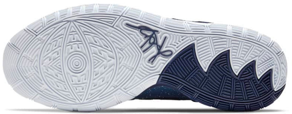 Nike Kyrie 6 Blanco Team Azul Medianoche CK5869-100 Details for Nike Kyrie 6 Blanco Team Azul Medianoche CK5869-100