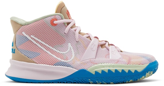 (Nilai Sekolah) Nike Kyrie 7 '1 Dunia 1 Rakyat - Merah Jambu Regal' CT4080-600 Buy (Nilai Sekolah) Nike Kyrie 7 '1 Dunia 1 Rakyat - Merah Jambu Regal' CT4080-600