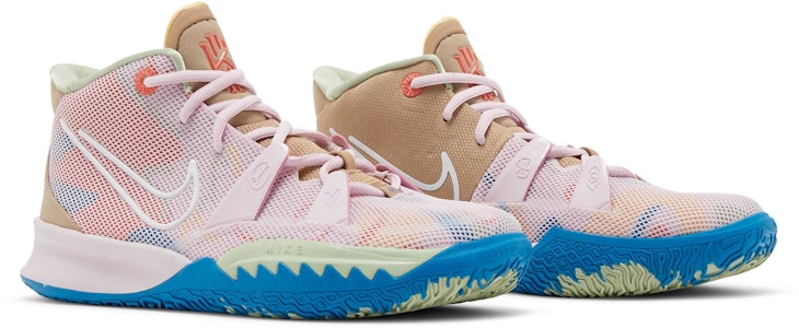 (Nilai Sekolah) Nike Kyrie 7 '1 Dunia 1 Rakyat - Merah Jambu Regal' CT4080-600 Cheap (Nilai Sekolah) Nike Kyrie 7 '1 Dunia 1 Rakyat - Merah Jambu Regal' CT4080-600