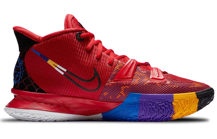 Lookbook Nike Kyrie 7 PH EP “Icons of Sport” 欧文7 耐磨防滑 低筒實戰籃球鞋 男女同款 紅 台灣版