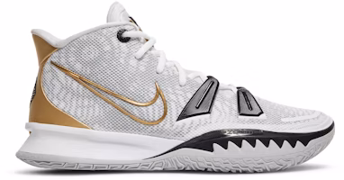 Nike Kyrie 7 EP 'White Metallic Gold' CQ9327-101 Nike Kyrie 7 EP 'White Metallic Gold' CQ9327-101