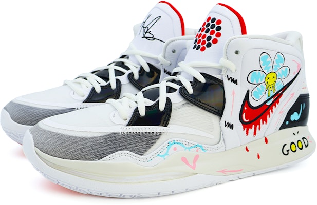 Nike Kyrie 8 Infinity EP 'Graffiti Floral Putih' DC9134-101-458127 Lookbook Nike Kyrie 8 Infinity EP 'Graffiti Floral Putih' DC9134-101-458127