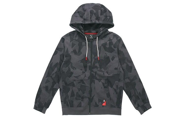 Nike Kyrie Basketball Fleece Jacket Winter Grey AJ3386-010
