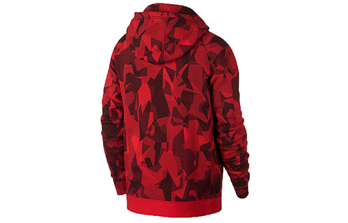 Nike Kyrie Basketball Hoodie Red Fleece Jacket AJ3386-657 圖 3