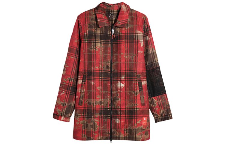 Order Nike Kyrie 籃球印花休閒長袖上衣 酒紅色 CK6752-673