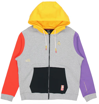 Nike Kyrie CNY Year of the Pig Fleece Basketball Hoodie Zipper Jacket Grey AJ6425-063 Buy Nike Kyrie CNY Year of the Pig Fleece Basketball Hoodie Zipper Jacket Grey AJ6425-063