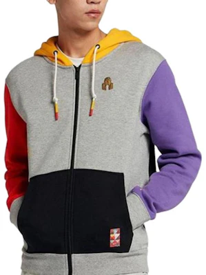 Nike Kyrie CNY Year of the Pig Fleece Basketball Hoodie Zipper Jacket Grey AJ6425-063 Cheap Nike Kyrie CNY Year of the Pig Fleece Basketball Hoodie Zipper Jacket Grey AJ6425-063