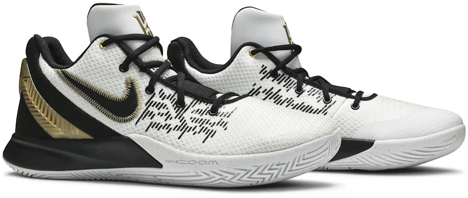 Nike Kyrie Flytrap 2 'Putih Emas Hitam' AO4436-170 Cheap Nike Kyrie Flytrap 2 'Putih Emas Hitam' AO4436-170