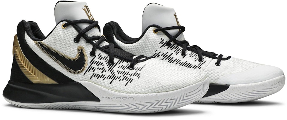 Nike Kyrie Flytrap 2 'Putih Emas Hitam' AO4436-170 Cheap Nike Kyrie Flytrap 2 'Putih Emas Hitam' AO4436-170