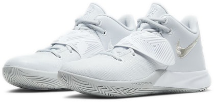 Nike Kyrie Flytrap 3 'Pure Platinum' Pria/Wanita - Putih Silver BQ3060-007 Lookbook Nike Kyrie Flytrap 3 'Pure Platinum' Pria/Wanita - Putih Silver BQ3060-007