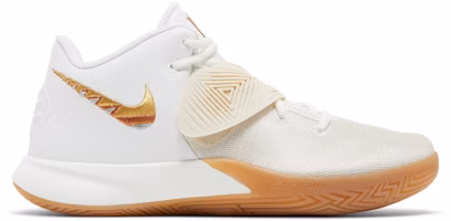 Nike Kyrie Flytrap 3 'White Metallic Gold Gum' BQ3060-105 Nike Kyrie Flytrap 3 'White Metallic Gold Gum' BQ3060-105
