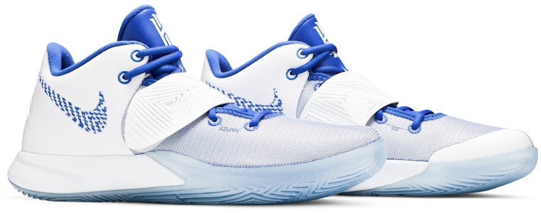 耐吉 Kyrie Flytrap 3 中幫實戰籃球鞋 男款 白藍 Cheap 耐吉 Kyrie Flytrap 3 中幫實戰籃球鞋 男款 白藍