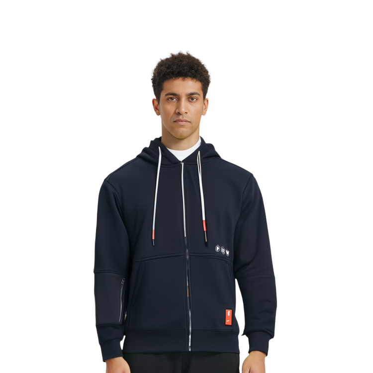 Nike Kyrie Full-Zip Hoodie Black Zip-Up Sweatshirt Jacket CK6742-010 圖 6