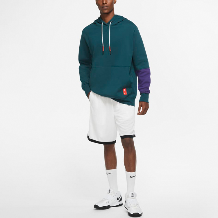 Nike Kyrie Hoodie Dark Atomic Teal Fleece Pullover Long Sleeve CK6746-300 圖 4