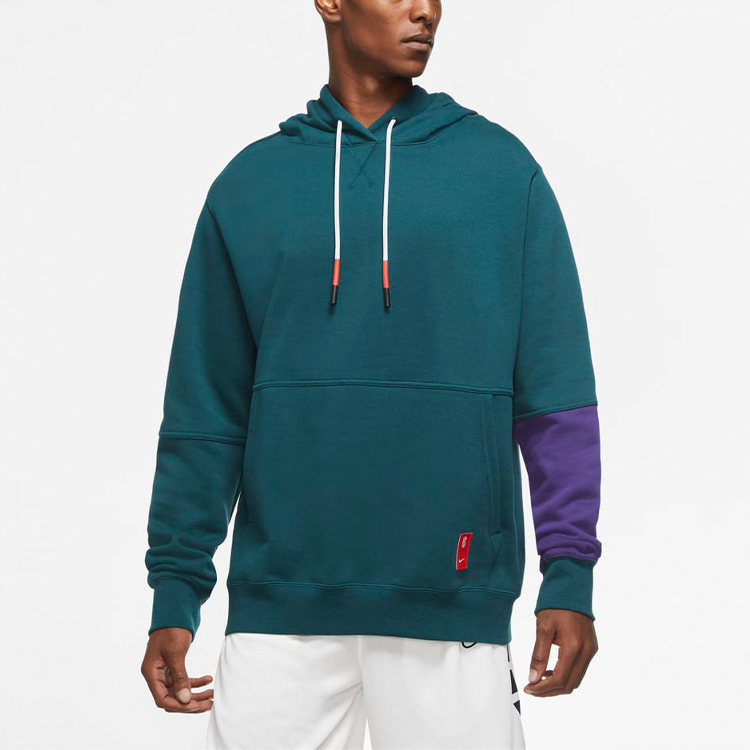 Nike Kyrie Hoodie Dark Atomic Teal Fleece Pullover Long Sleeve CK6746-300 圖 5