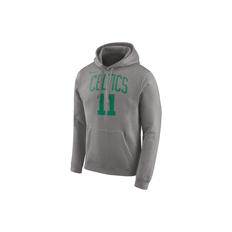 Nike Kyrie Irving Celtics No11 Graphic Hoodie Casual - Gray 929265-063
