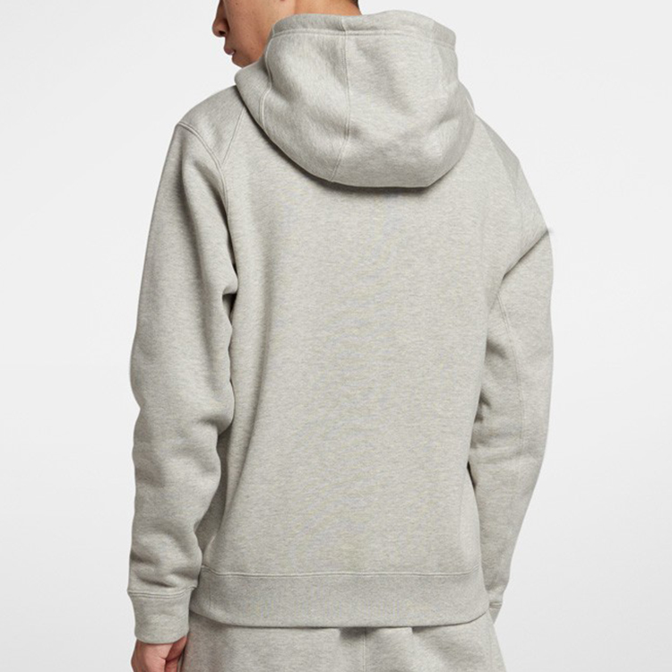 Nike Kyrie Irving Fleece Basketball Pullover Hoodie Grey AJ3526-050 圖 6