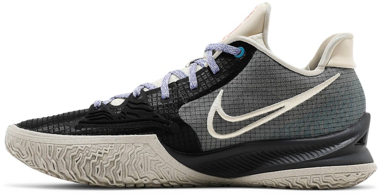 Nike Kyrie 低筒 4 黑骨 防震滑 真戰籃球鞋 男款 粟米灰黑 海外版 Lookbook Nike Kyrie 低筒 4 黑骨 防震滑 真戰籃球鞋 男款 粟米灰黑 海外版