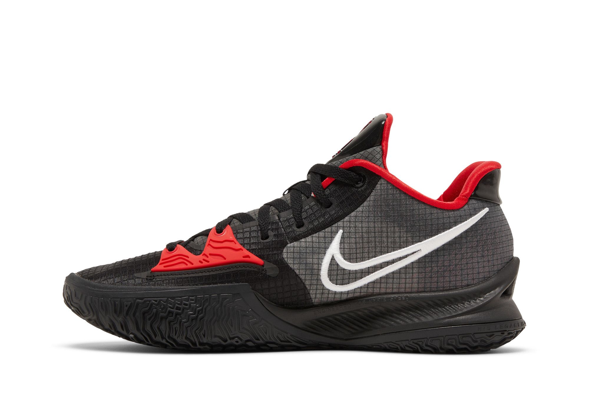 Shop Nike Kyrie Low 4 歐文4 台灣版 減震防滑耐磨 低筒 籃球鞋 男女同款 黑紅色