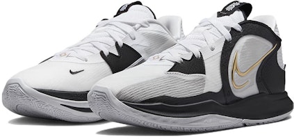 Nike Kyrie Low 5 EP 'Putih Hitam Emas Metalik' DJ6014-101 Lookbook Nike Kyrie Low 5 EP 'Putih Hitam Emas Metalik' DJ6014-101