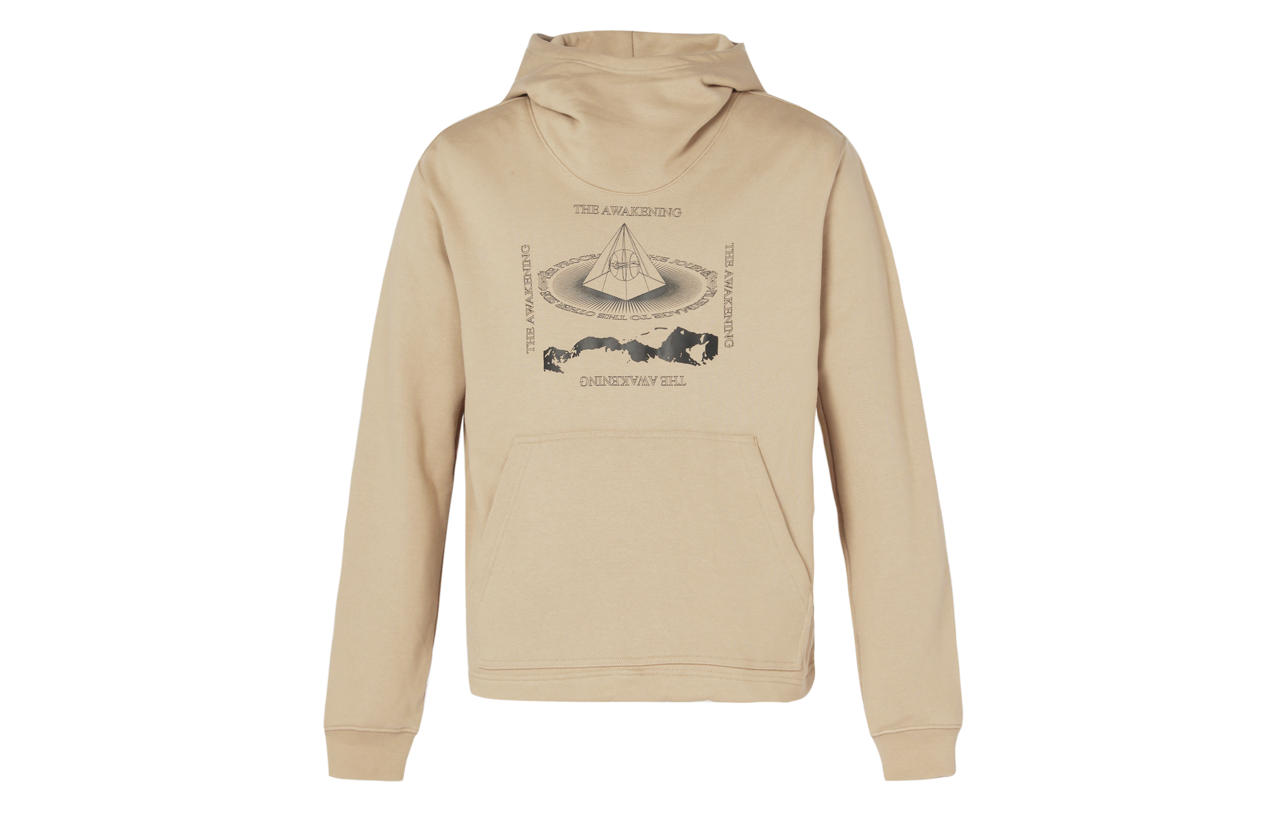 Nike Kyrie Pattern Pullover Hoodie Khaki DA6693-247