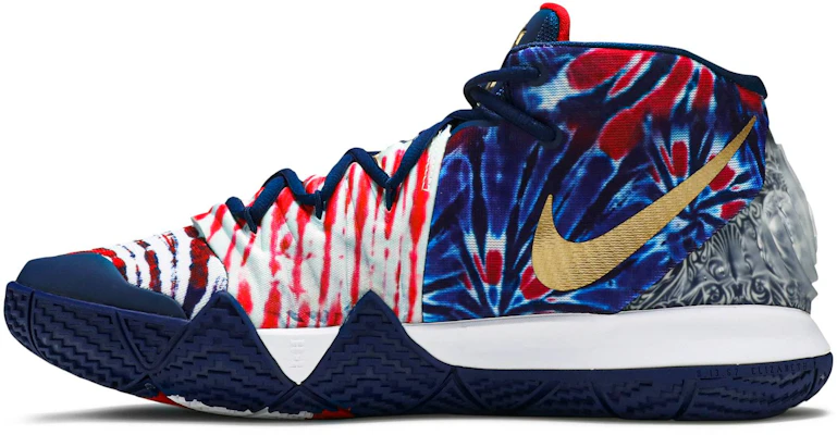 Nike Kyrie S2 Hybrid Tie Dye 'What the USA' CT1971-400 Lookbook Nike Kyrie S2 Hybrid Tie Dye 'What the USA' CT1971-400