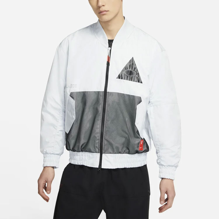 Nike Kyrie Winter Gold White Basketball Mesh Print Jacket CK6671-043 圖 6