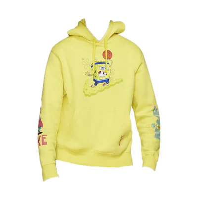 Nike Kyrie Spongebob Dri-Fit Hoodie (Kids Size) Dynamic Yellow