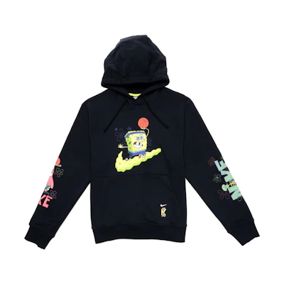 Nike Kyrie Spongebob Dri-Fit Patrick Star Hoodie Black