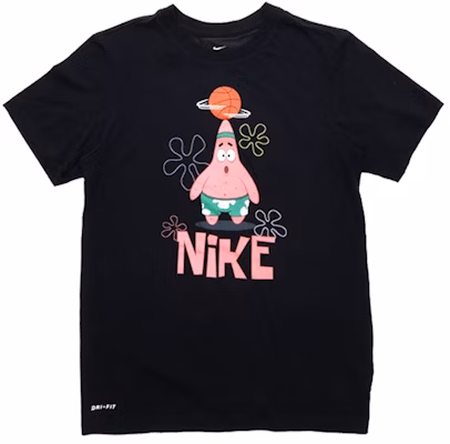 Nike Kyrie x Spongebob Dri-Fit Patrick Star Tee Black Buy Nike Kyrie x Spongebob Dri-Fit Patrick Star Tee Black