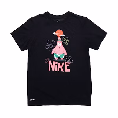Nike Kyrie Spongebob Dri-Fit Patrick Star Tee Black