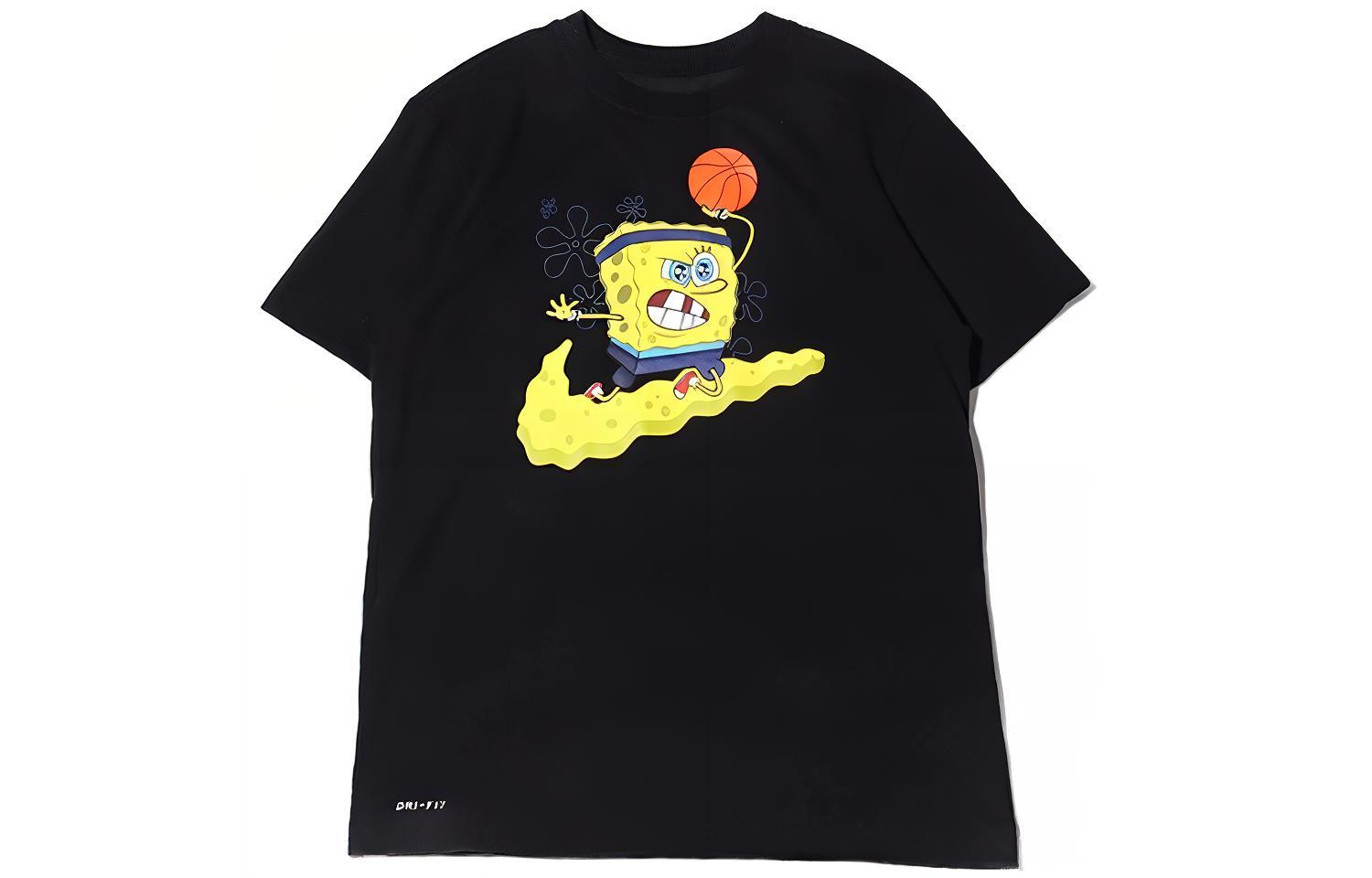Nike Kyrie x SpongeBob Moisture-Wicking Tee Black CD0949-010