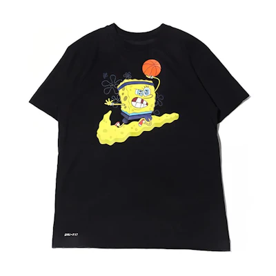 Nike Kyrie SpongeBob Moisture-Wicking Tee Black CD0949-010