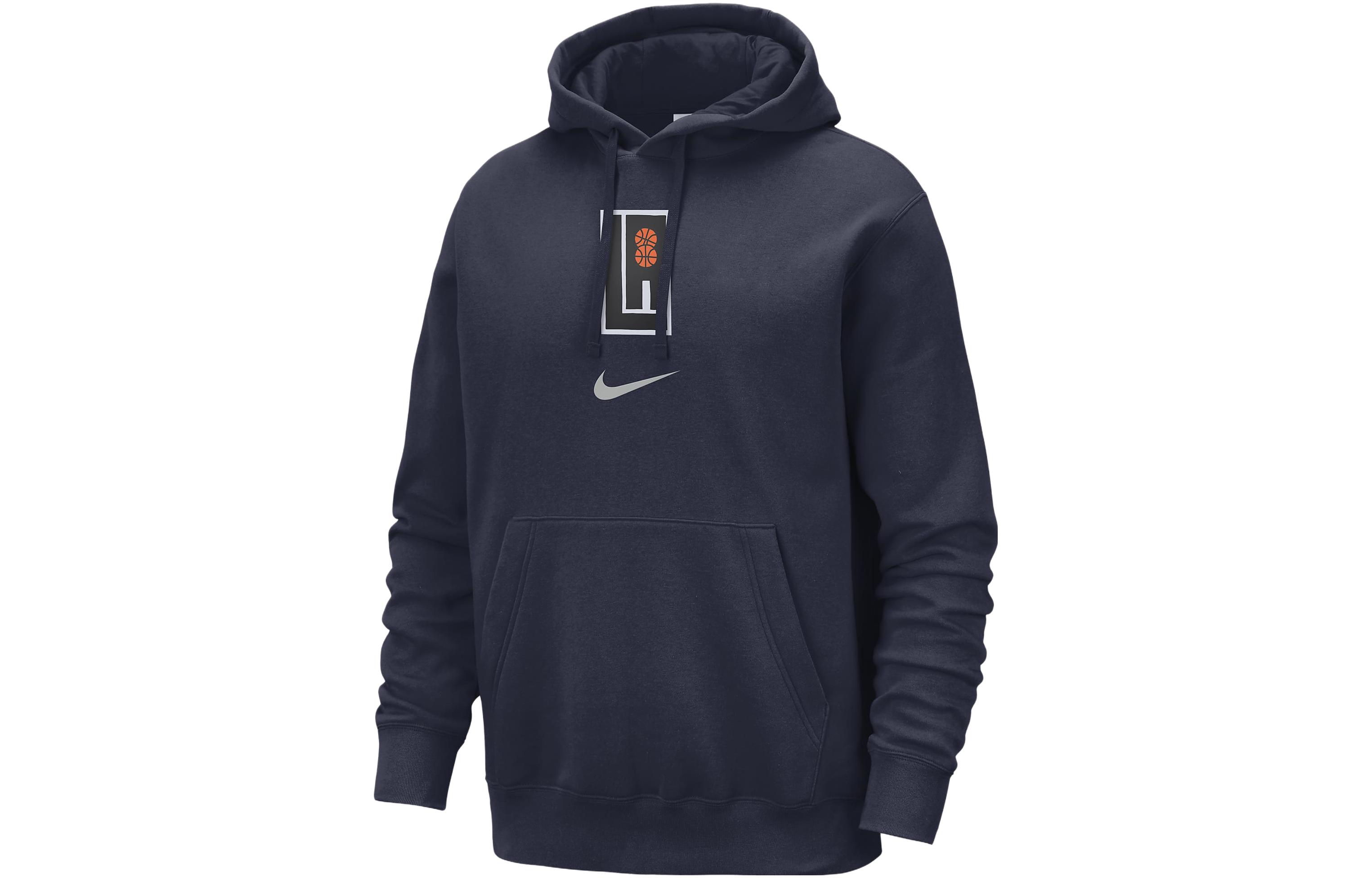 Nike LA Clippers Fleece Hoodie City Edition Navy Blue Sweatshirt FB4831-419