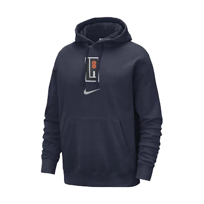 Nike LA Clippers Fleece Hoodie City Edition Navy Blue Sweatshirt FB4831-419