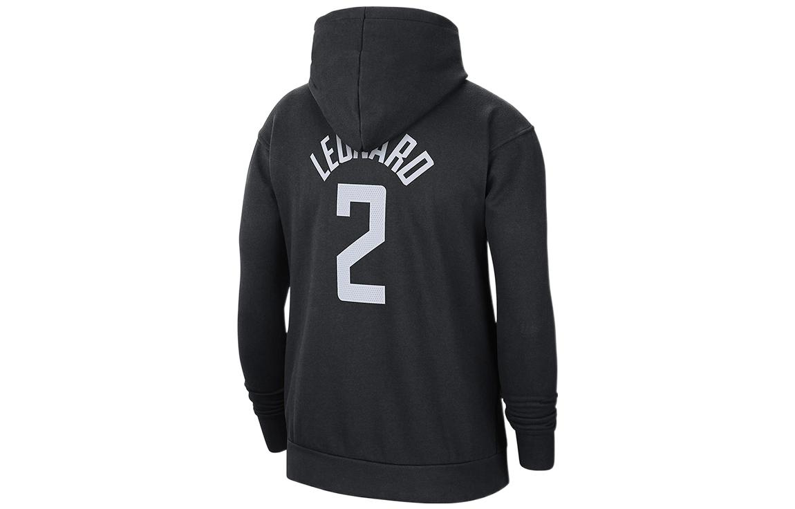 Nike LA Clippers Logo Print Pullover Hoodie Black DC0862-011 圖 3