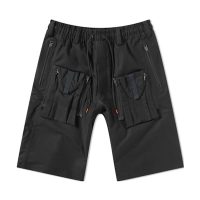 Nike LAB ACG Utility Black Shorts with Buckle and Minimalist Design 923949-010