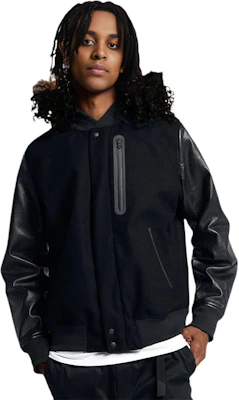 Nike Lab Essentials Destroyer 黑色休閒運動外套 908644-010 Shop Nike Lab Essentials Destroyer 黑色休閒運動外套 908644-010