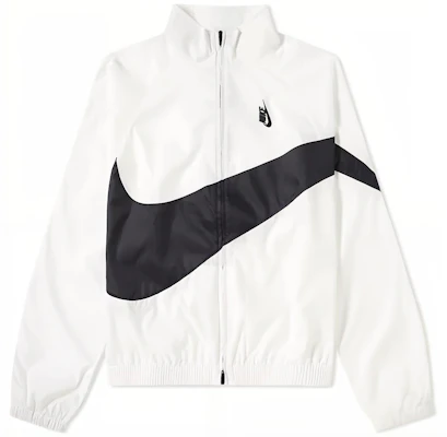 Nike Lab 復古大勾拉鍊外套 白/黑 經典標誌 AA1569-100 Buy Nike Lab 復古大勾拉鍊外套 白/黑 經典標誌 AA1569-100