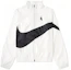 Order Nike Lab 復古大勾拉鍊外套 白/黑 經典標誌 AA1569-100