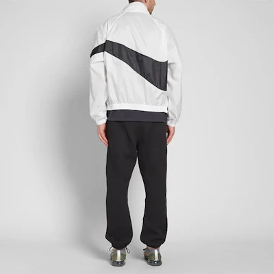 Nike Lab 復古大勾拉鍊外套 白/黑 經典標誌 AA1569-100 Shop Nike Lab 復古大勾拉鍊外套 白/黑 經典標誌 AA1569-100