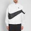 Purchase Nike Lab 復古大勾拉鍊外套 白/黑 經典標誌 AA1569-100