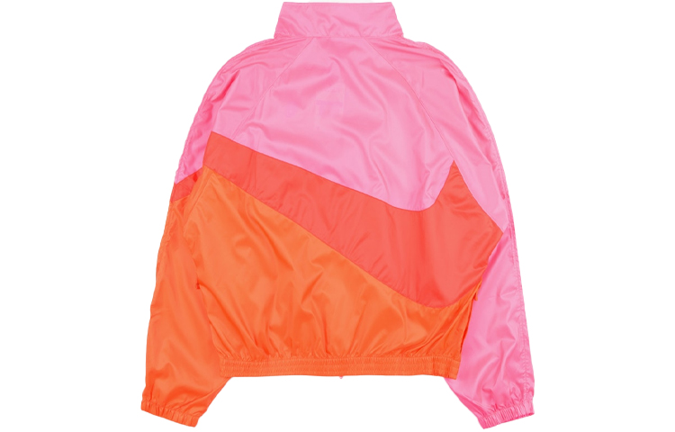 Nike Lab Heritage Jacket Hyper Pink Red Retro Patchwork Long Sleeve Jacket AA1569-604 圖 3