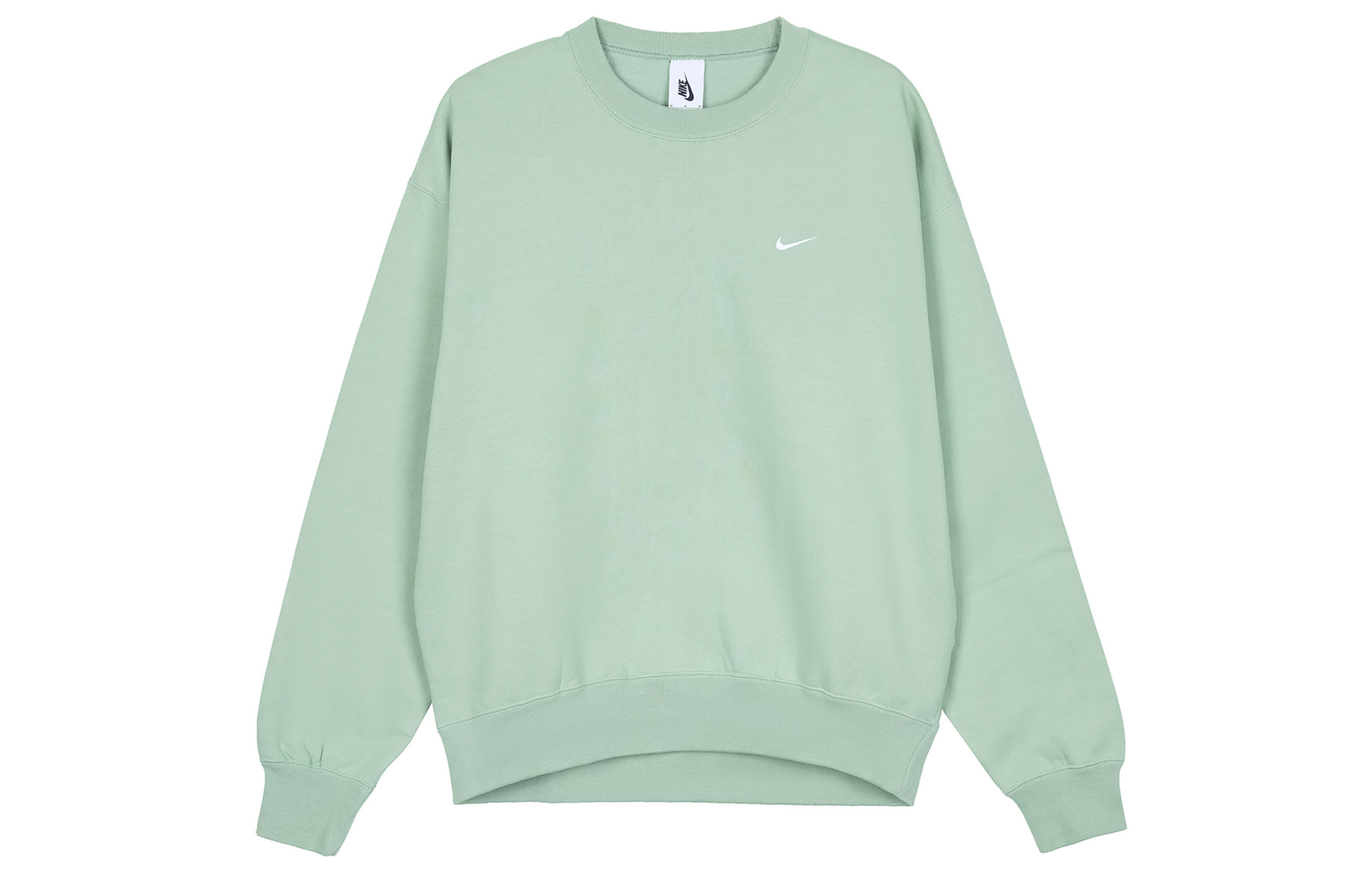 Nike Lab Light Green Fleece Crewneck Sweatshirt Pullover DA0318-006