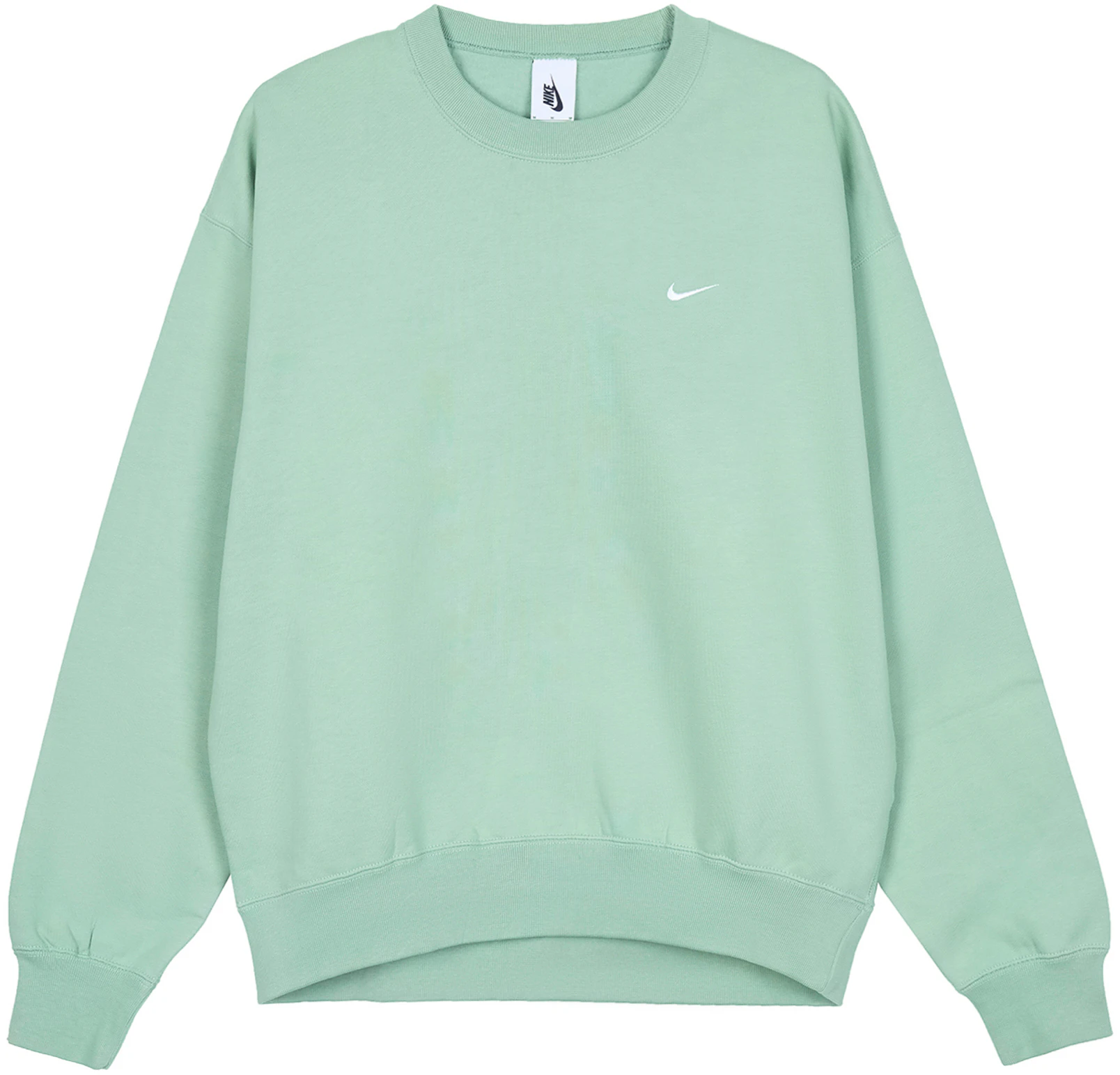 nike-lab-light-green-fleece-crewneck-sweatshirt-pullover-da-0318-006