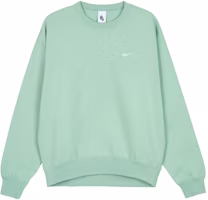Nike Lab Light Green Fleece Crewneck Sweatshirt Pullover DA0318-006 Nike Lab Light Green Fleece Crewneck Sweatshirt Pullover DA0318-006