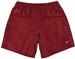 Nike Lab Silk Casual Basketball Shorts Burgundy CD6390-677 Nike Lab Silk Casual Basketball Shorts Burgundy CD6390-677