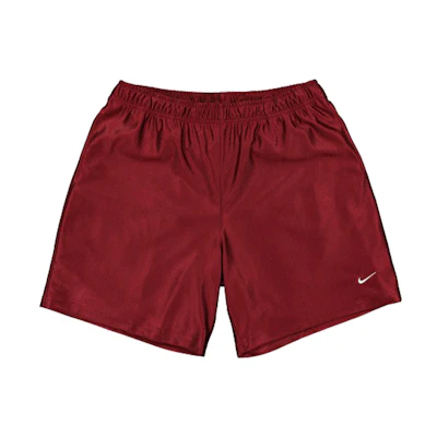 Nike Lab Silk Casual Basketball Shorts Burgundy CD6390-677